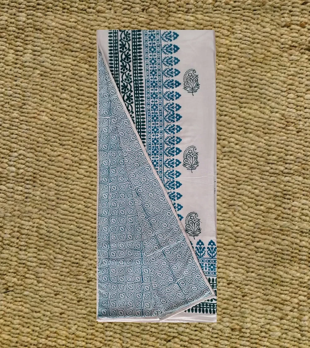 Middy Blue and light Black reversible blue color Queen Size Dohar