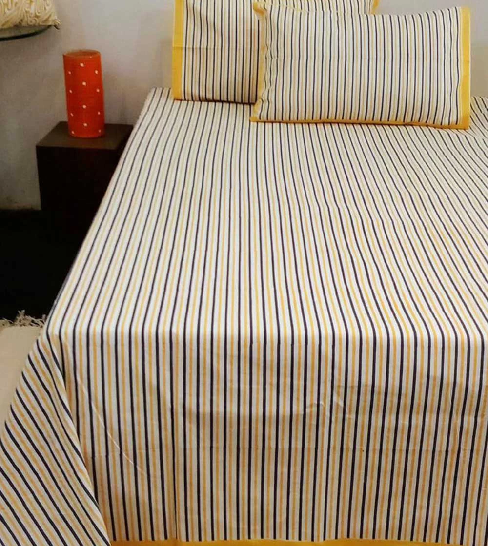 Elegant Day Star Lining Hand block printed, Bed Covers
