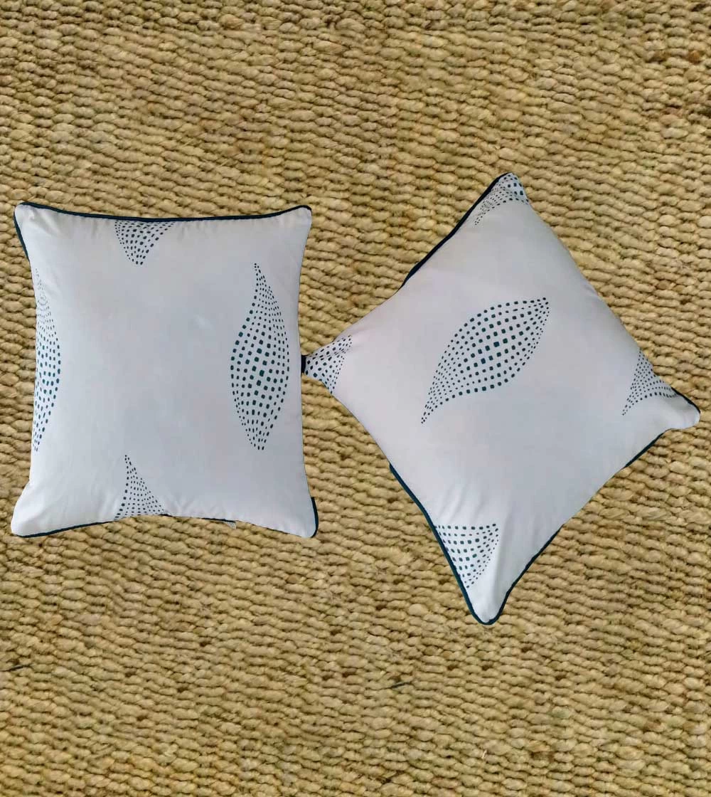 Pleasant Hand block printed Cushion Cover