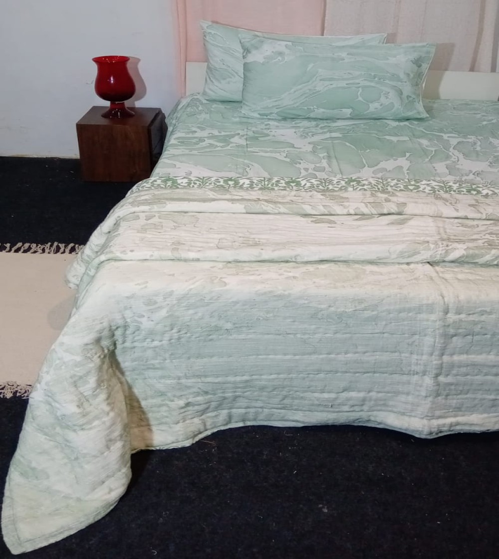 Jaipuri Hand Block Printed Quilts-5